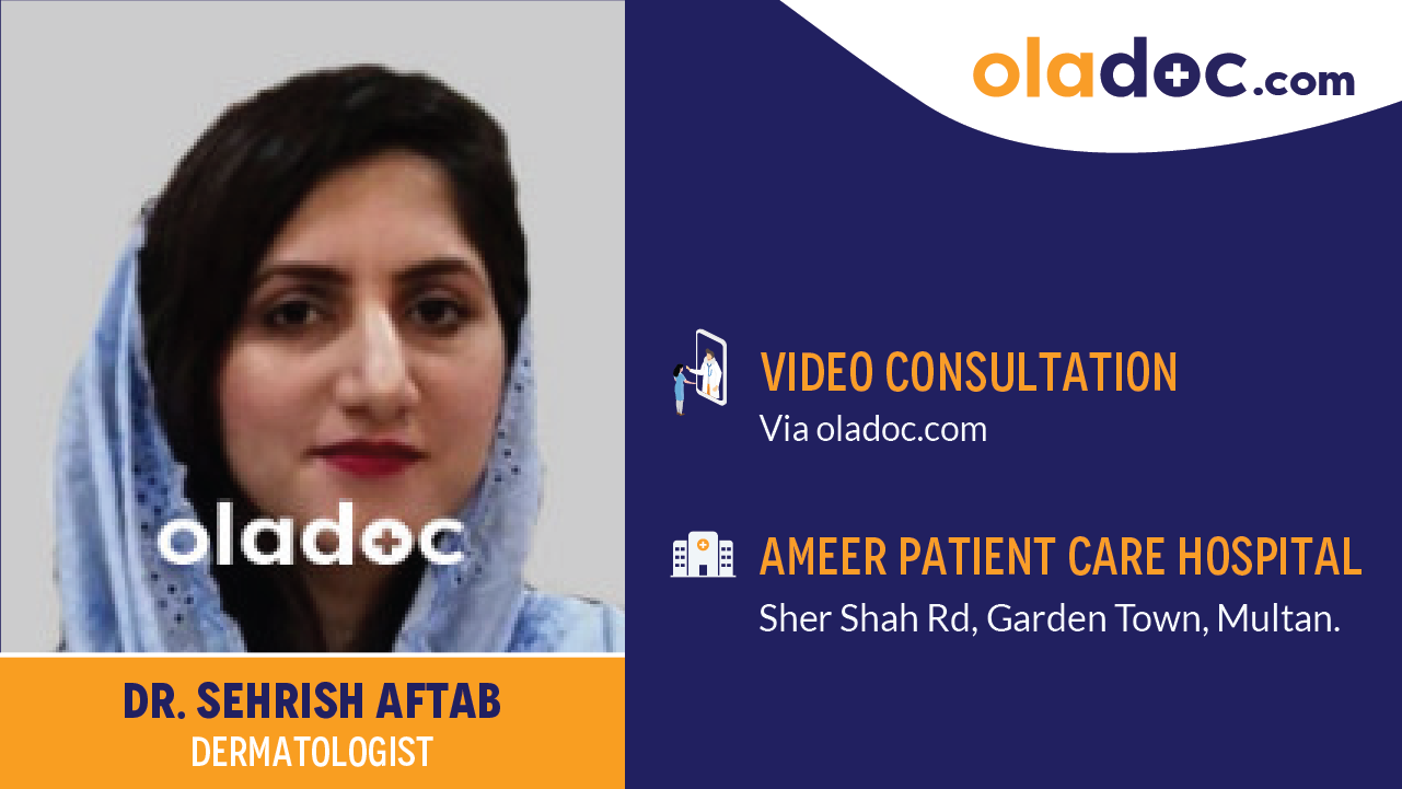 Practice locations of Dr.Sehrish Aftab